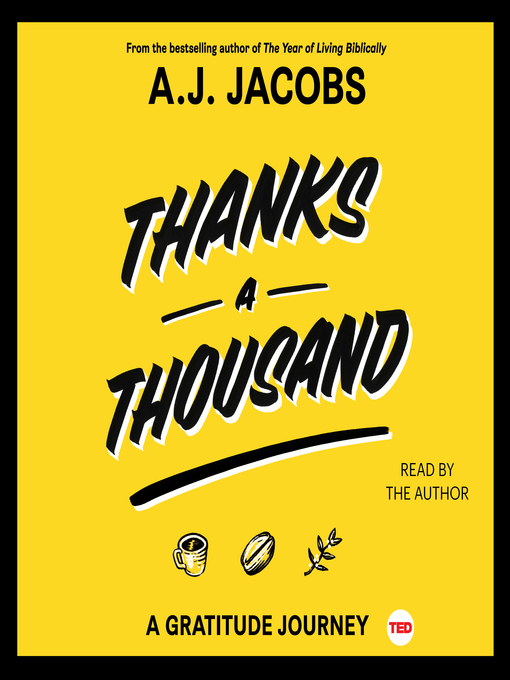 Title details for Thanks a Thousand by A. J.  Jacobs - Wait list